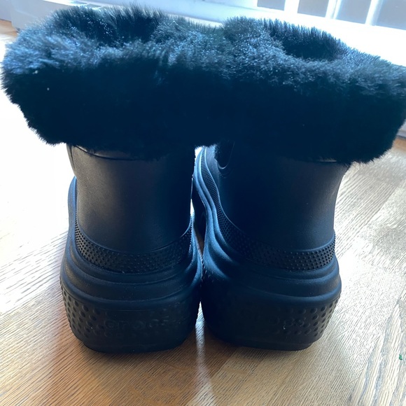 Black Crocs Women's Boots - Picture 4 of 4